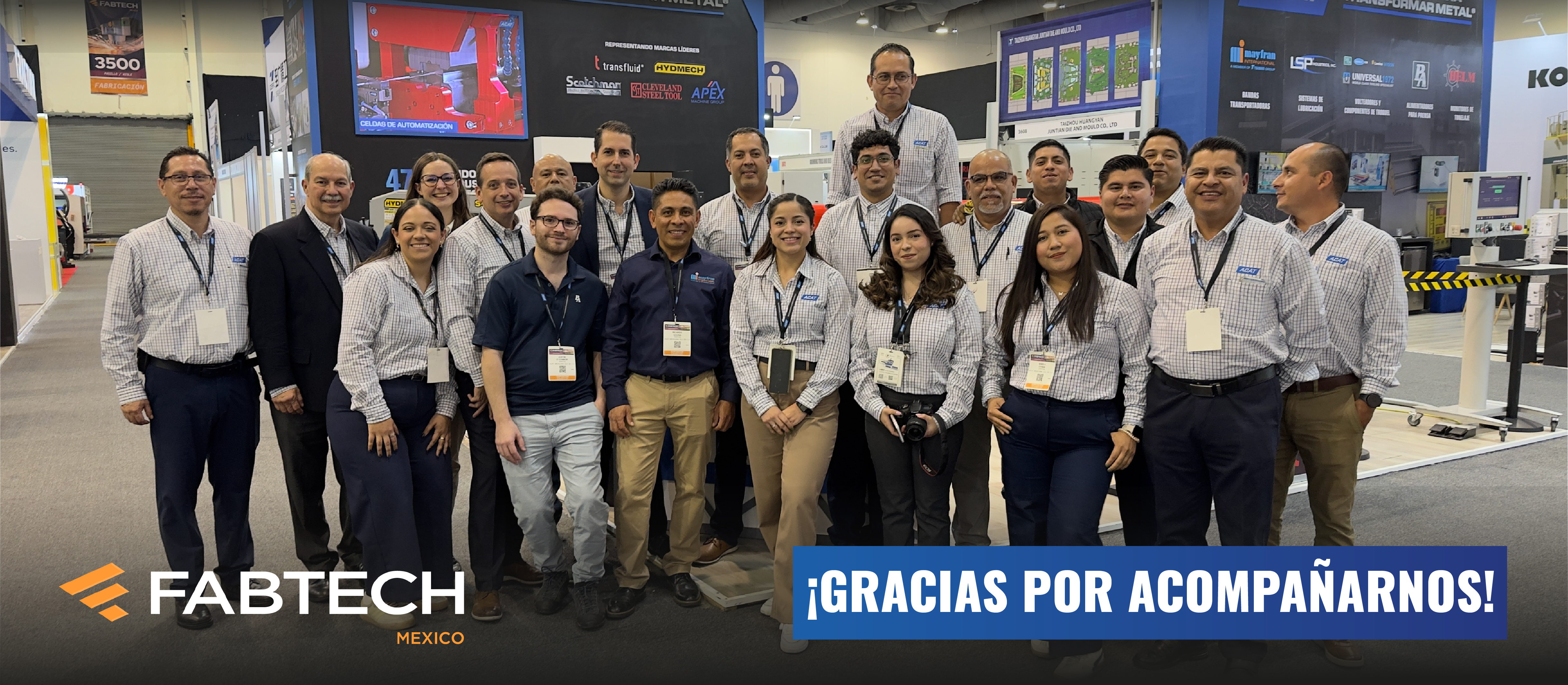 ¡Gracias por visitarnos en FABTECH 2026 en CDMX!
