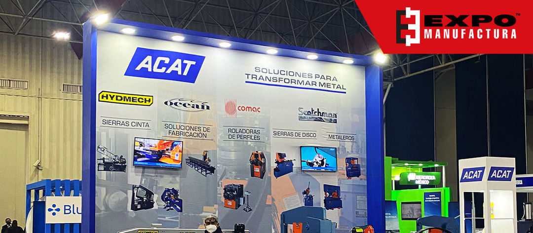 Gracias por acompañarnos en Expo Manufactura 2022!  - ACAT Mexicana