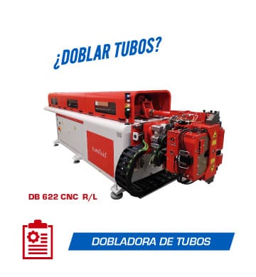 DOBLADORA TUBOS DB622CNC