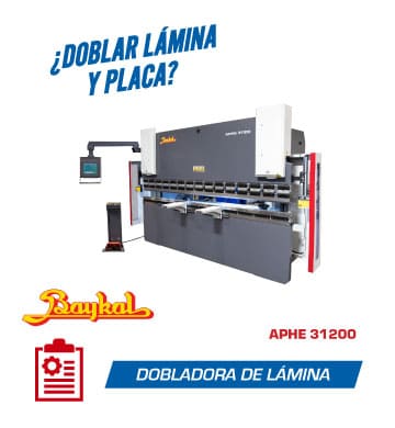 DOBLADORA LAMINA APHE 31200