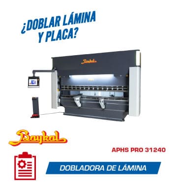 DOBLADORA LAMINA APHS PRO 31240
