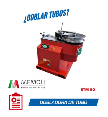 DOBLADORA DE TUBO ETM 90